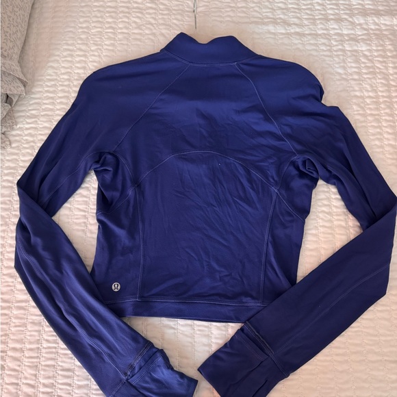 lululemon Blue Quarter Zip - Picture 2 of 5